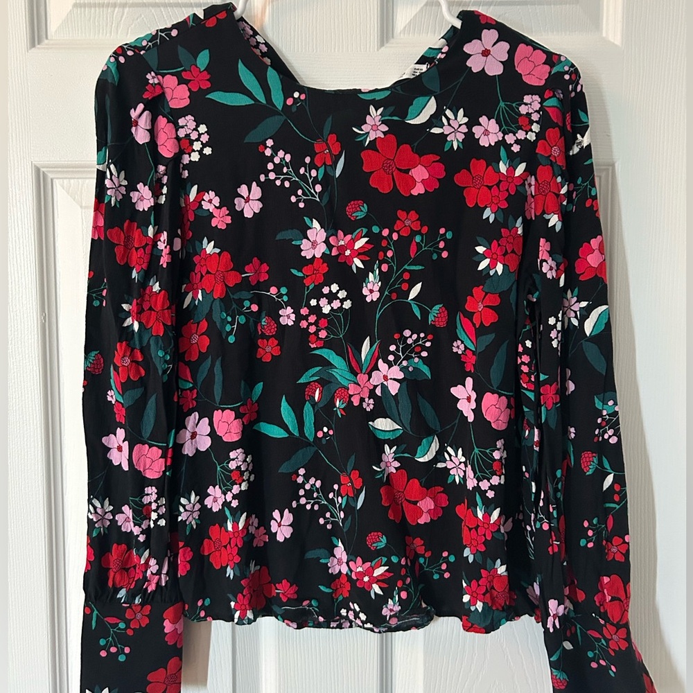 Mango blouse xs long sleeve